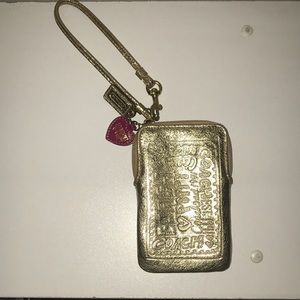 Coach wristlet